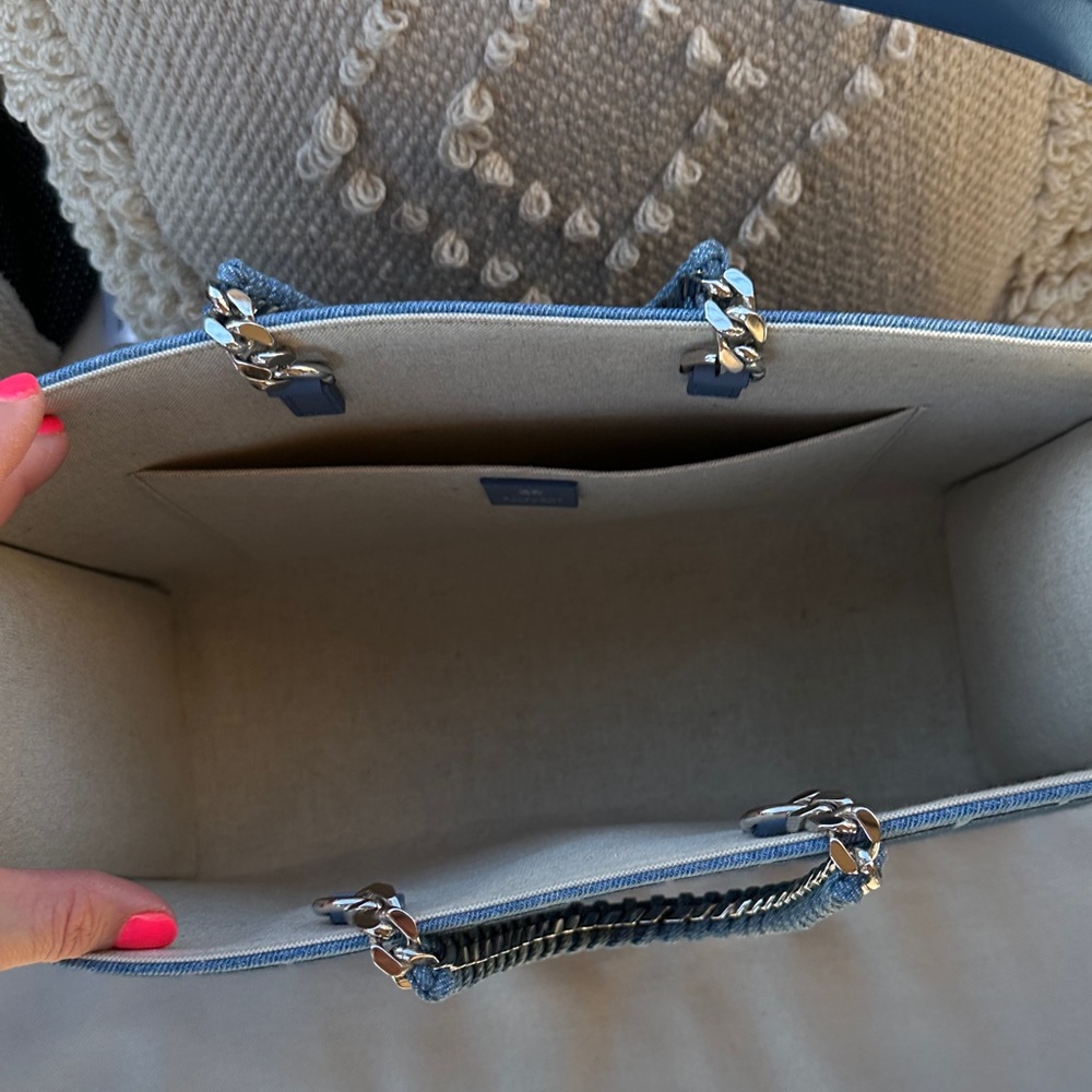 Givenchy Blue Patterned Shoulder Bag - Picture 6 of 13